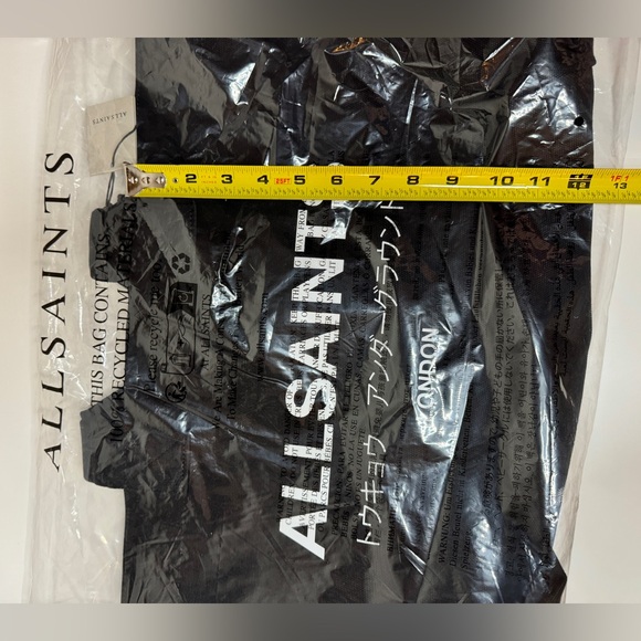 NWT AllSaints Authentic Tote Bag Extra Large - Picture 8 of 9